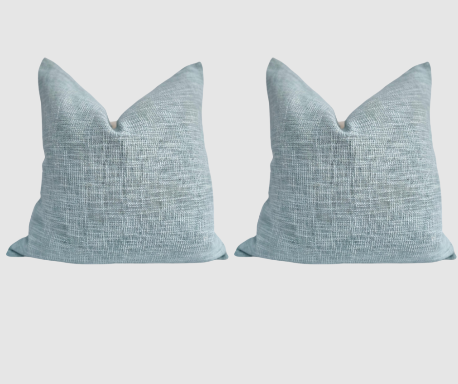 CAPRI - Set of 2 - Cushion Cover with printed washed effect