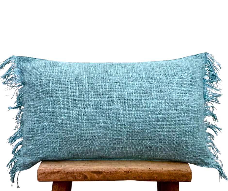 POSITANO - Set of 2 Cushion cover with fringes